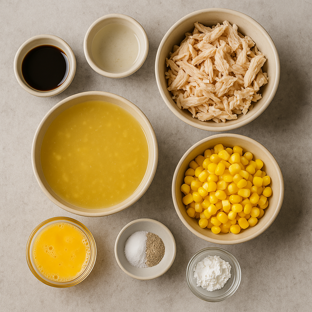 chicken corn soup image