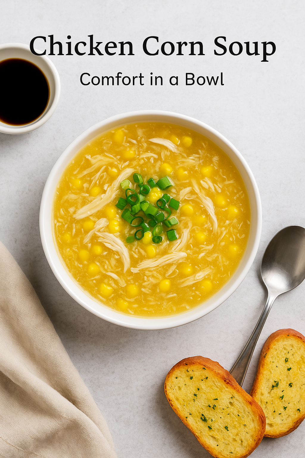 Chicken corn soup