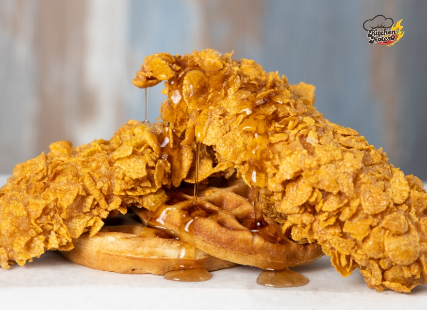 Chicken and waffles